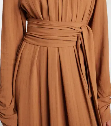 Joseph Pinky belted draped maxi dress | Thumbnail 6