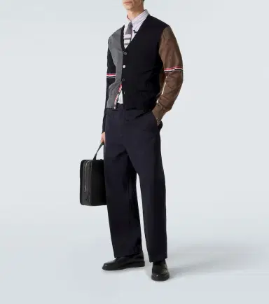 Thom Browne Striped cotton shirt | Thumbnail 7