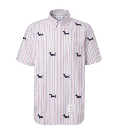 Thom Browne Striped cotton shirt | Thumbnail 1