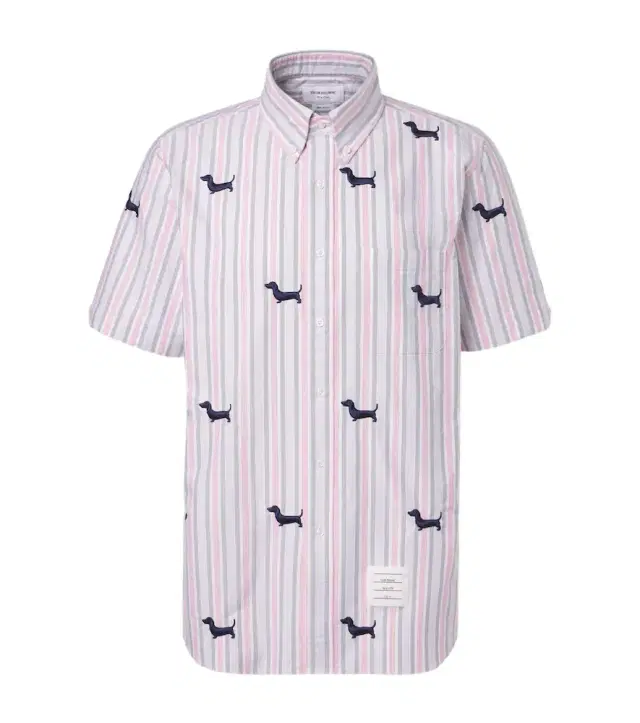 Thom Browne Striped cotton shirt