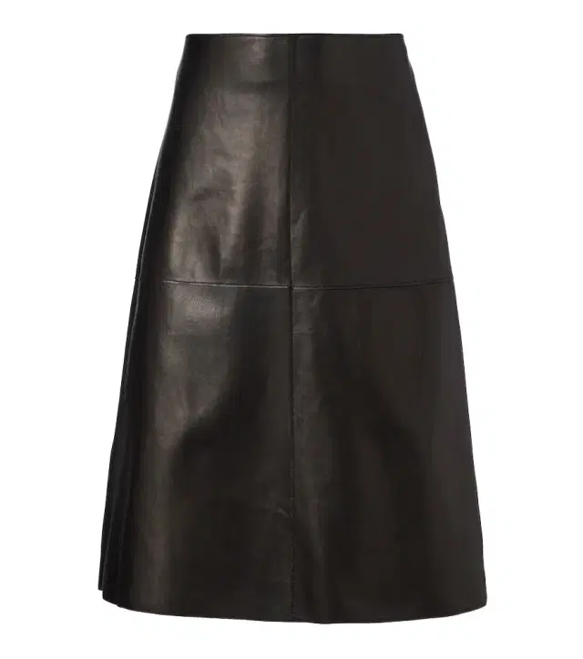 Joseph Niven leather midi skirt