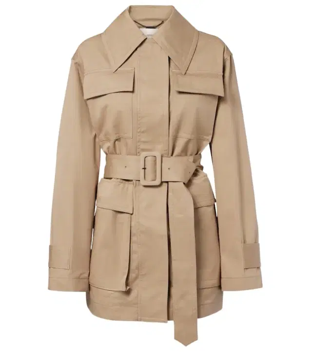 Joseph Shama cotton trench coat