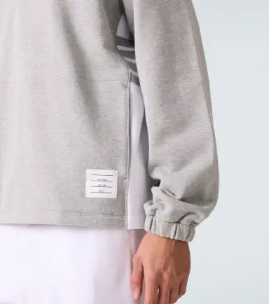 Thom Browne 4-Bar cotton jersey half-zip sweatshirt | Thumbnail 6 Thom Browne 4-Bar cotton jersey half-zip sweatshirt | Thumbnail 6