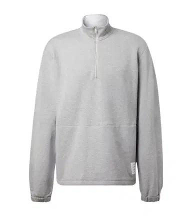 Thom Browne 4-Bar cotton jersey half-zip sweatshirt | Thumbnail 1 Thom Browne 4-Bar cotton jersey half-zip sweatshirt | Thumbnail 1