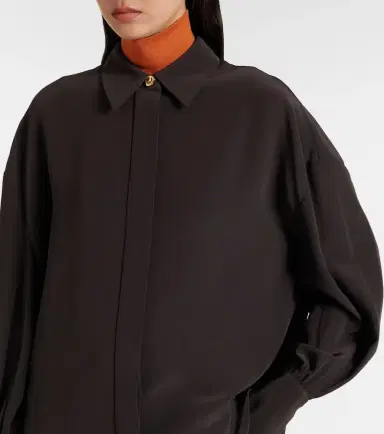 Joseph Camilia satin twill shirt | Thumbnail 3