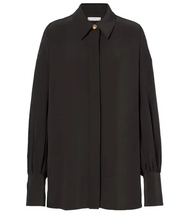 Camilia satin twill shirt