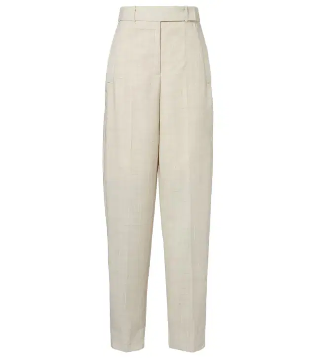 Zen virgin wool wide-leg pants