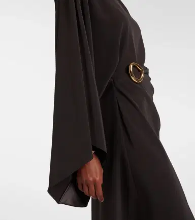 Joseph Joya satin twill midi dress | Thumbnail 2 Joseph Joya satin twill midi dress | Thumbnail 2