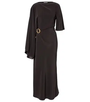 Joseph Joya satin twill midi dress | Thumbnail 1 Joseph Joya satin twill midi dress | Thumbnail 1