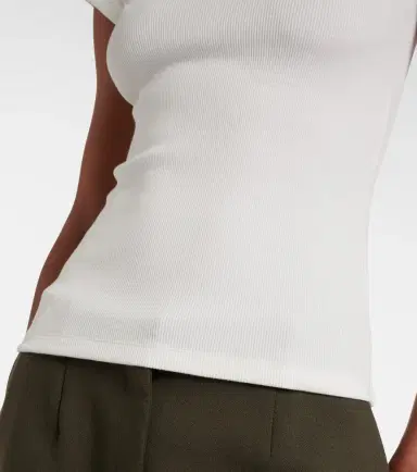 Joseph Saba cotton-blend T-shirt | Thumbnail 5