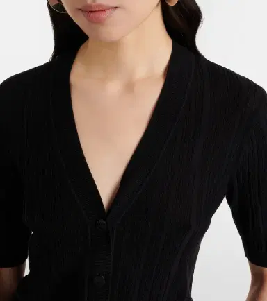 Joseph Sens silk and cotton cardigan | Thumbnail 5