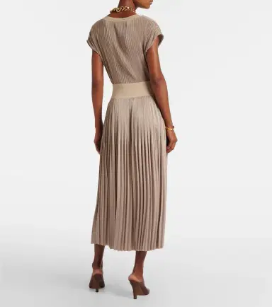 Joseph Rabat plissé midi skirt | Thumbnail 3