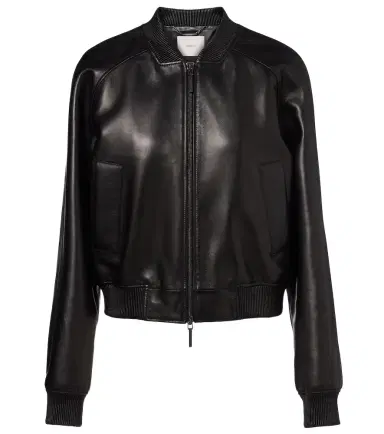 Joseph Quinn leather bomber jacket | Thumbnail 1