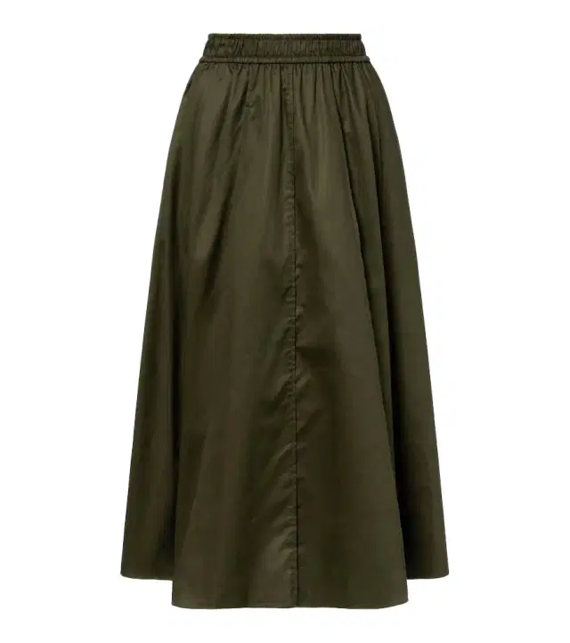 Manar cotton poplin maxi skirt