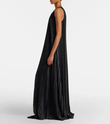Joseph Chenes pleated halterneck maxi dress | Thumbnail 4