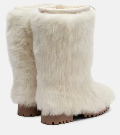 Yves Salomon Shearling mid-calf boots | Thumbnail 2 Yves Salomon Shearling mid-calf boots | Thumbnail 2