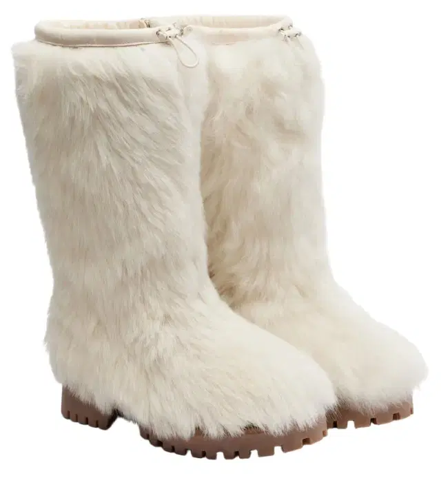Yves Salomon Shearling mid-calf boots