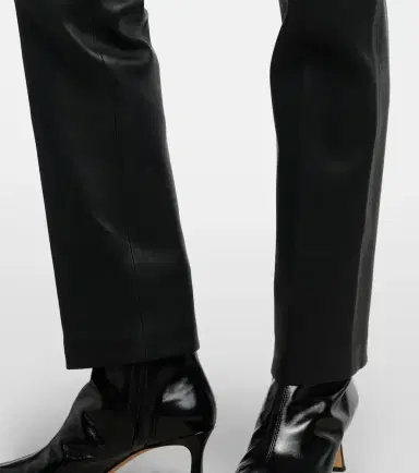Joseph Coleman leather straight pants | Thumbnail 4 Joseph Coleman leather straight pants | Thumbnail 4