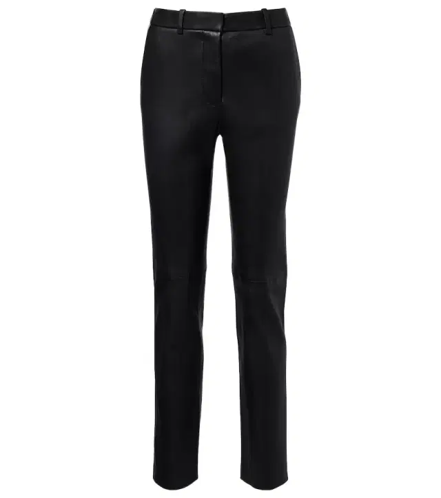 Joseph Coleman leather straight pants