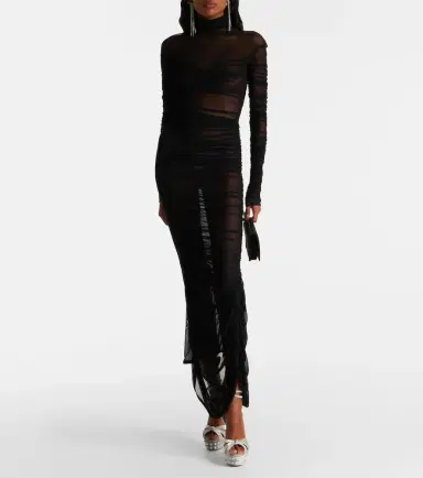 Aquazzura Cosmic Love 130 velvet platform sandals | Thumbnail 5 Aquazzura Cosmic Love 130 velvet platform sandals | Thumbnail 5