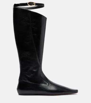 Tory Burch Twisted leather knee-high boots | Thumbnail 3 Tory Burch Twisted leather knee-high boots | Thumbnail 3