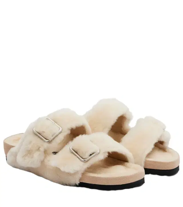 Birkenstock 1774 Arizona shearling slides