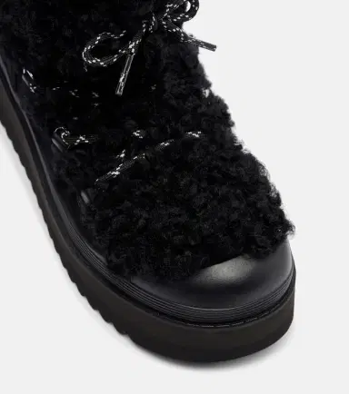 Tory Burch Mellow shearling and suede lace-up boots | Thumbnail 2 Tory Burch Mellow shearling and suede lace-up boots | Thumbnail 2
