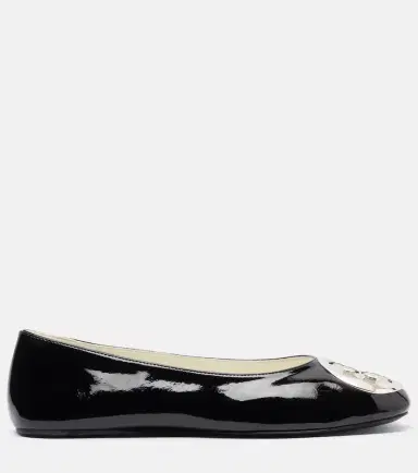 Tory Burch Reva patent leather ballet flats | Thumbnail 3 Tory Burch Reva patent leather ballet flats | Thumbnail 3