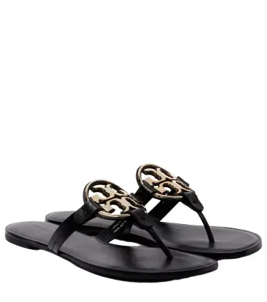 Tory Burch Metal Miller leather thong sandals | Thumbnail 1 Tory Burch Metal Miller leather thong sandals | Thumbnail 1