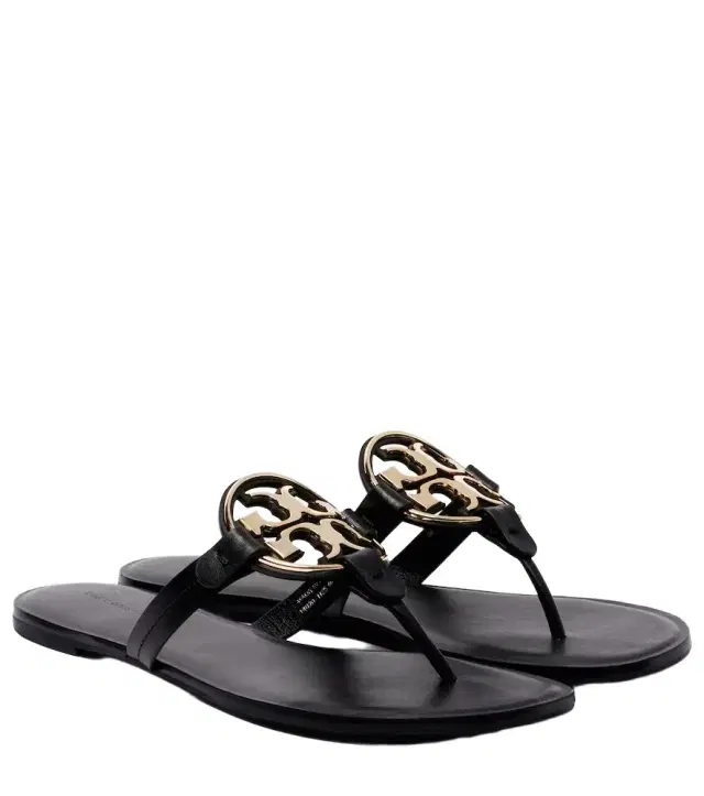 Tory Burch Metal Miller leather thong sandals