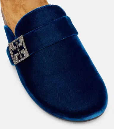 Tory Burch Mellow embellished velvet mules | Thumbnail 4 Tory Burch Mellow embellished velvet mules | Thumbnail 4