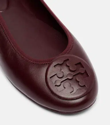 Tory Burch Reva Travel leather ballet flats | Thumbnail 3 Tory Burch Reva Travel leather ballet flats | Thumbnail 3