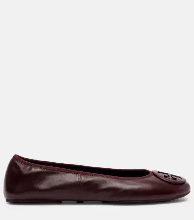 Tory Burch Reva Travel leather ballet flats | Thumbnail 4 Tory Burch Reva Travel leather ballet flats | Thumbnail 4