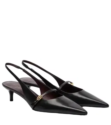 Tory Burch Double-T leather Mary Jane pumps | Thumbnail 1 Tory Burch Double-T leather Mary Jane pumps | Thumbnail 1