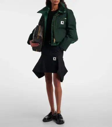 Sacai x Carhartt cotton canvas miniskirt | Thumbnail 4 Sacai x Carhartt cotton canvas miniskirt | Thumbnail 4