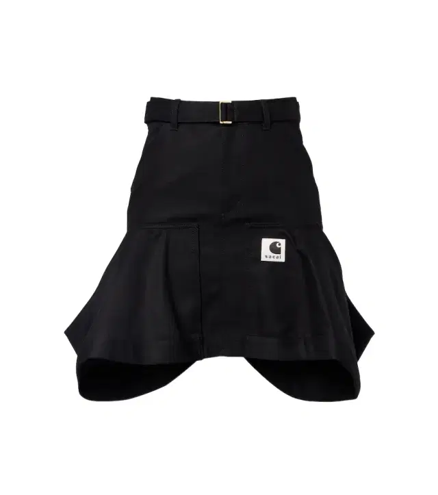 x Carhartt cotton canvas miniskirt
