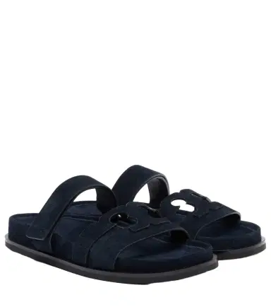 Tory Burch Ines suede slides | Thumbnail 1 Tory Burch Ines suede slides | Thumbnail 1