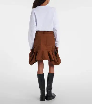 Sacai x Carhartt cotton canvas miniskirt | Thumbnail 3 Sacai x Carhartt cotton canvas miniskirt | Thumbnail 3
