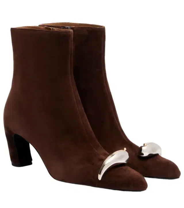 Tory Burch Pierced XL 65 suede ankle boots