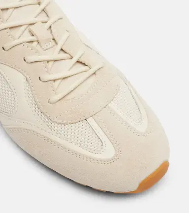 Tory Burch Field suede and leather-trimmed sneakers | Thumbnail 4