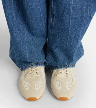 Tory Burch Field suede and leather-trimmed sneakers | Thumbnail 6