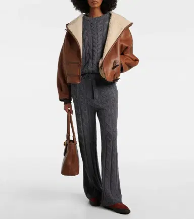 Le Monde Béryl Le Monde Béryl Apres Ski shearling-lined suede flats | Thumbnail 5 Le Monde Béryl Le Monde Béryl Apres Ski shearling-lined suede flats | Thumbnail 5