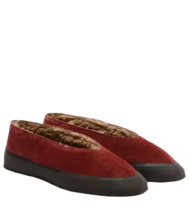 Le Monde Béryl Le Monde Béryl Apres Ski shearling-lined suede flats | Thumbnail 1 Le Monde Béryl Le Monde Béryl Apres Ski shearling-lined suede flats | Thumbnail 1