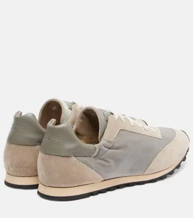 Le Monde Béryl Le Monde Béryl Slim Runner velvet and suede sneakers | Thumbnail 2 Le Monde Béryl Le Monde Béryl Slim Runner velvet and suede sneakers | Thumbnail 2