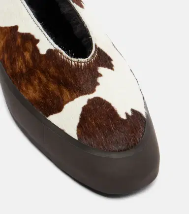 Le Monde Béryl Le Monde Béryl Apres Ski printed calf hair ballet flats | Thumbnail 2 Le Monde Béryl Le Monde Béryl Apres Ski printed calf hair ballet flats | Thumbnail 2