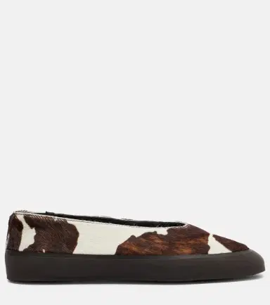 Le Monde Béryl Le Monde Béryl Apres Ski printed calf hair ballet flats | Thumbnail 3 Le Monde Béryl Le Monde Béryl Apres Ski printed calf hair ballet flats | Thumbnail 3