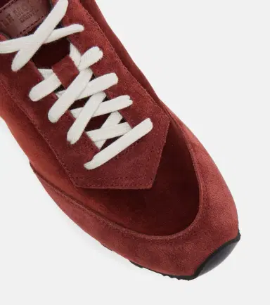 Le Monde Béryl Le Monde Béryl Slim Runner suede-trimmed sneakers | Thumbnail 2 Le Monde Béryl Le Monde Béryl Slim Runner suede-trimmed sneakers | Thumbnail 2
