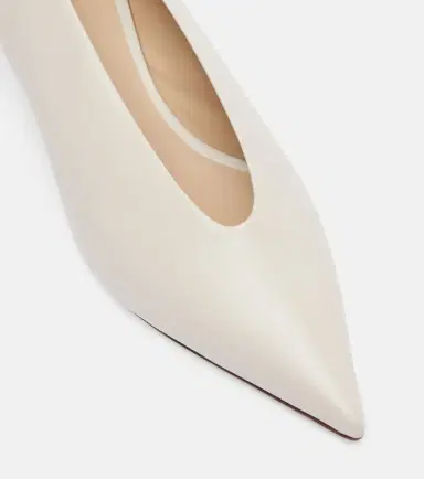 Le Monde Béryl Le Monde Béryl Babouche leather pumps | Thumbnail 4 Le Monde Béryl Le Monde Béryl Babouche leather pumps | Thumbnail 4