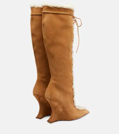 Paris Texas Nina 105 suede knee-high boots | Thumbnail 3 Paris Texas Nina 105 suede knee-high boots | Thumbnail 3