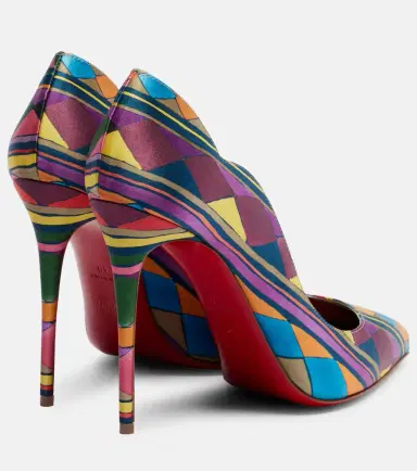 Christian Louboutin Hot Chick satin pumps | Thumbnail 2 Christian Louboutin Hot Chick satin pumps | Thumbnail 2